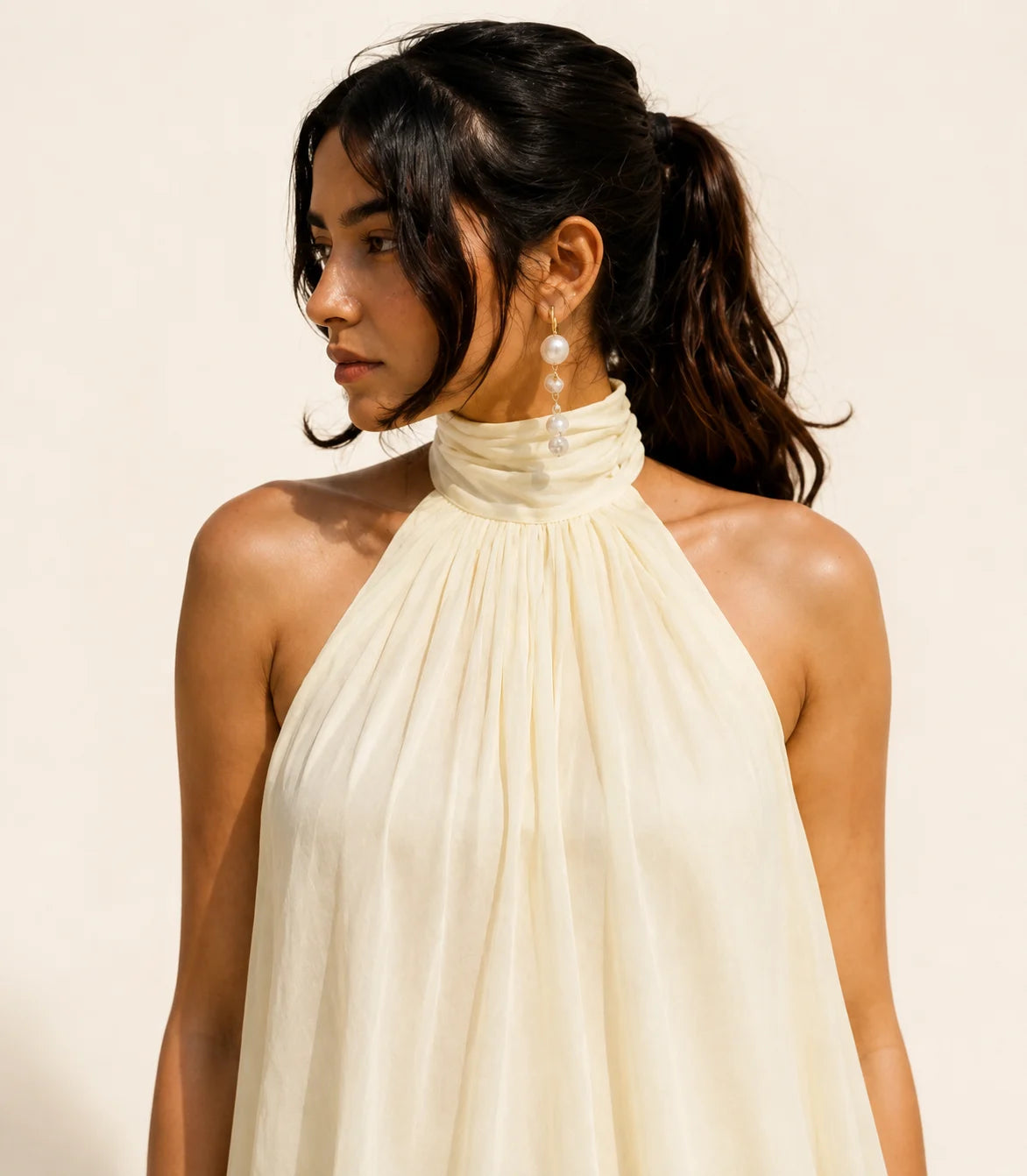 Butter Yellow Aureva Top